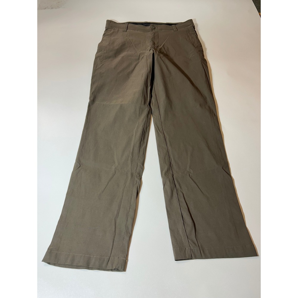Wrangler Authentics Outdoor Pants Mens 32x32 Olive Excellent Nylon ZM684GG